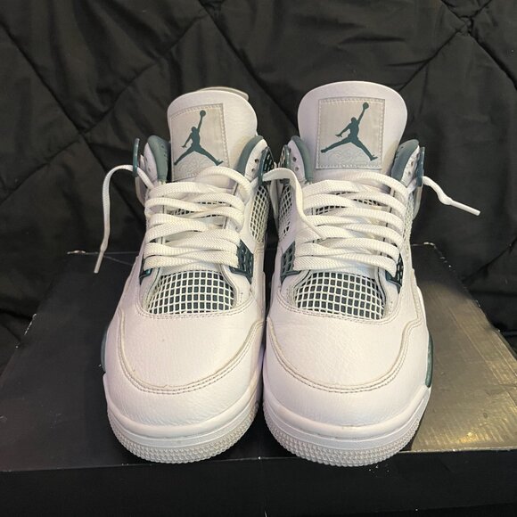 🔥👟 Air Jordan 4 “Oxidized Green” – Men’s Size 11 – Near Deadstock – No Box 🔥 - Picture 2 of 4